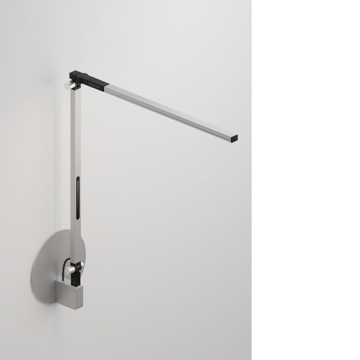 Z-Bar Solo Mini Desk Lamp with Hardwire Wall Mount