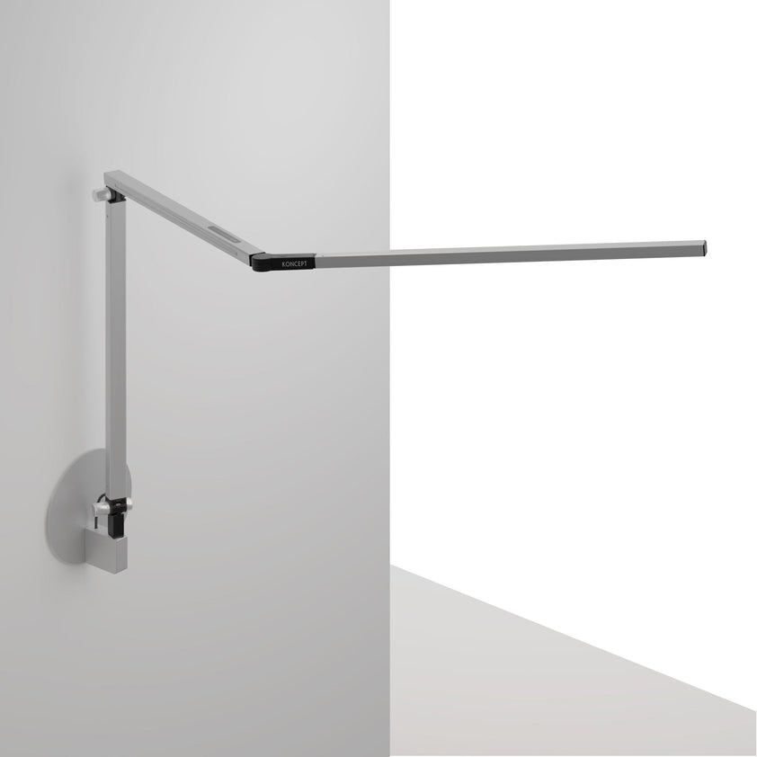 Z-Bar Desk Lamp with Hardwire Wall Mount