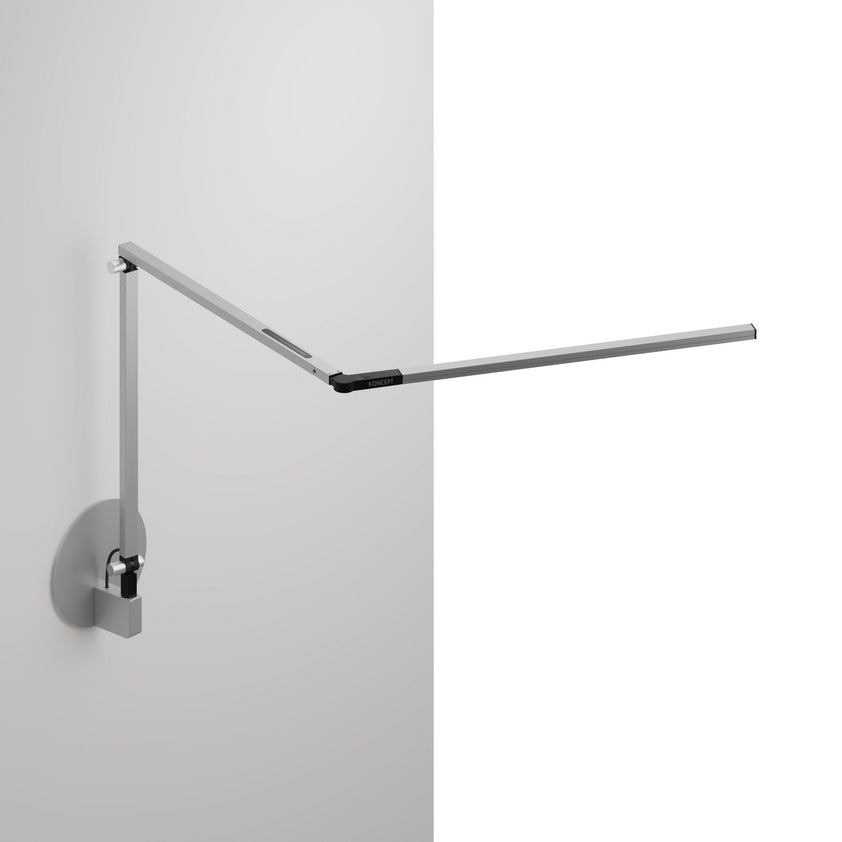 Z-Bar Slim Desk Lamp with Hardwire Wall Mount