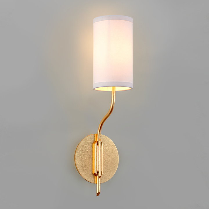 Juniper Wall Sconce - Textured Gold Leaf