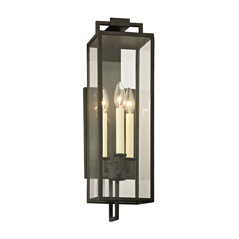 Beckham Lantern 21" - Forged Iron