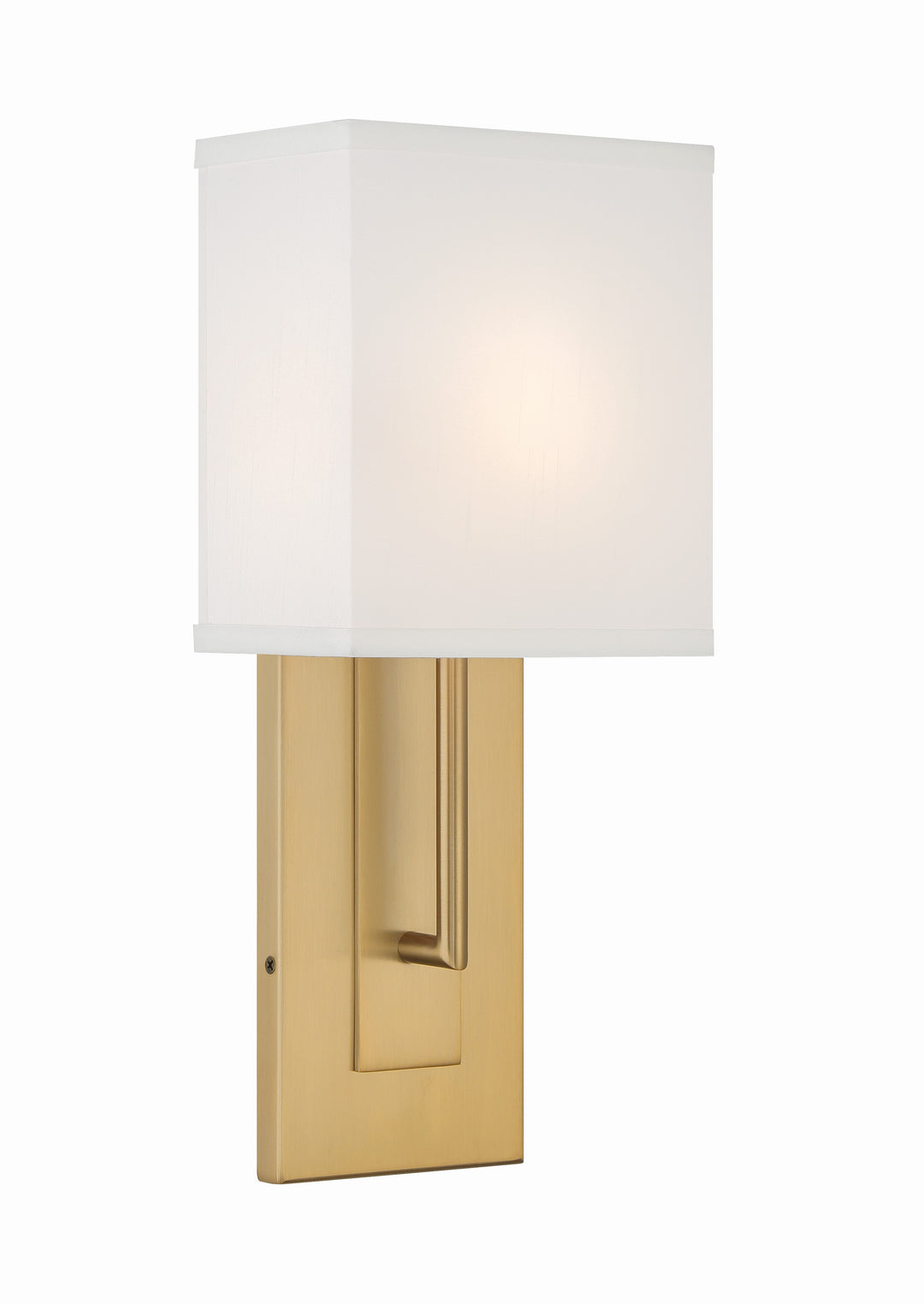 Brent 1 Light Polished Nickel Sconce