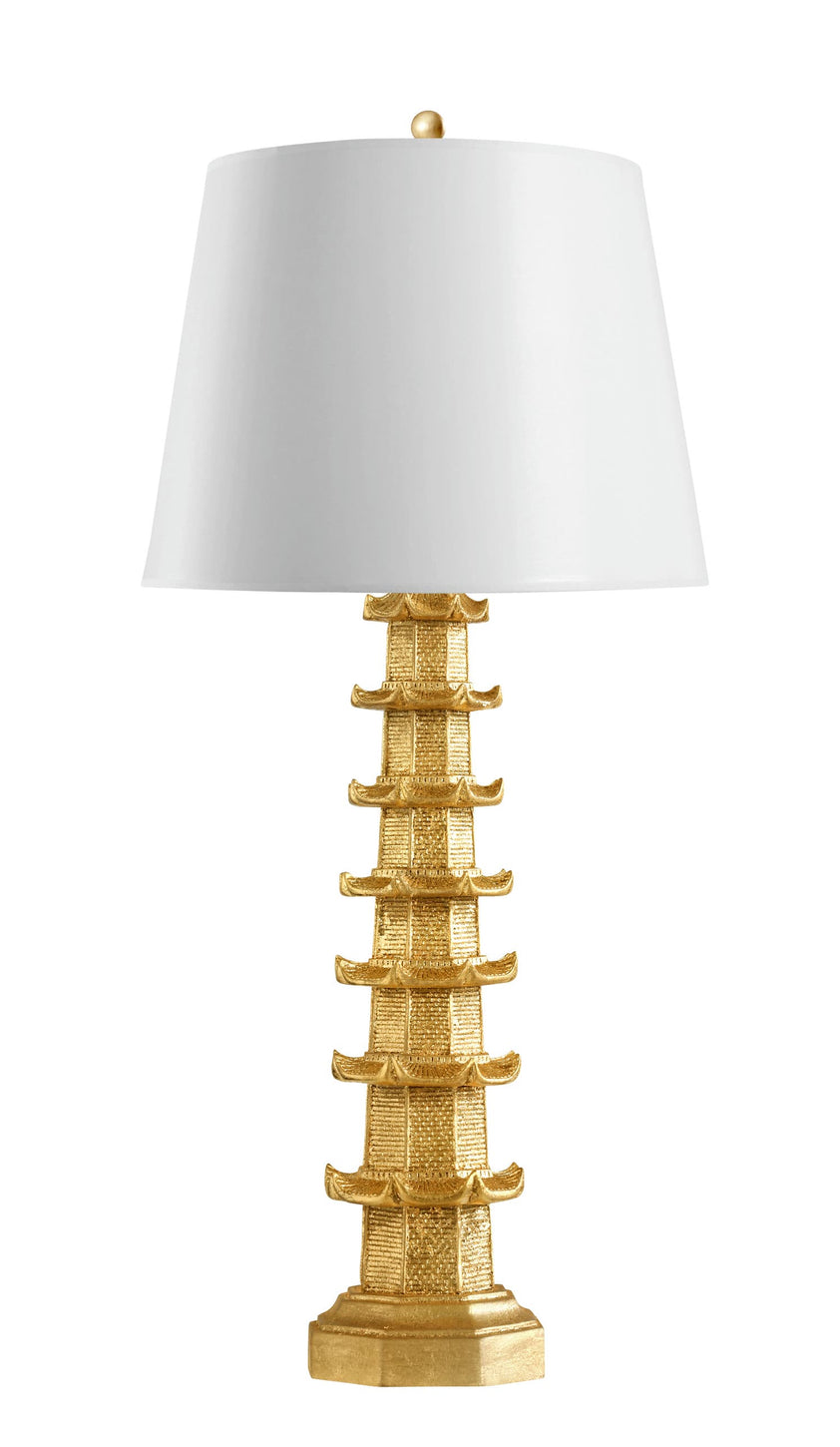 Brighton Lamp (Lamp Only) - Gold Leaf