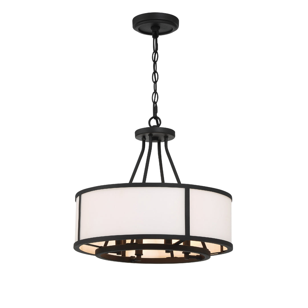 Bryant 4 Light Black Forged Chandelier