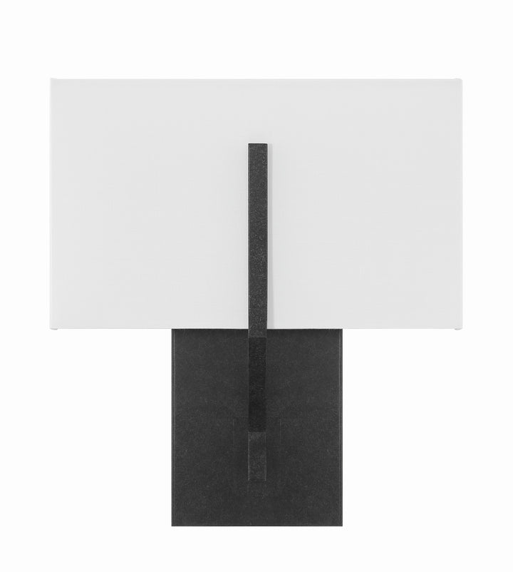 Crystorama Carlyn 2 Light Black Sconce