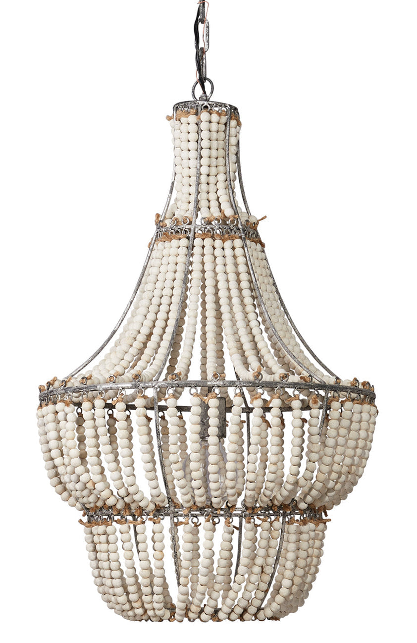 Blanca Chandelier-White