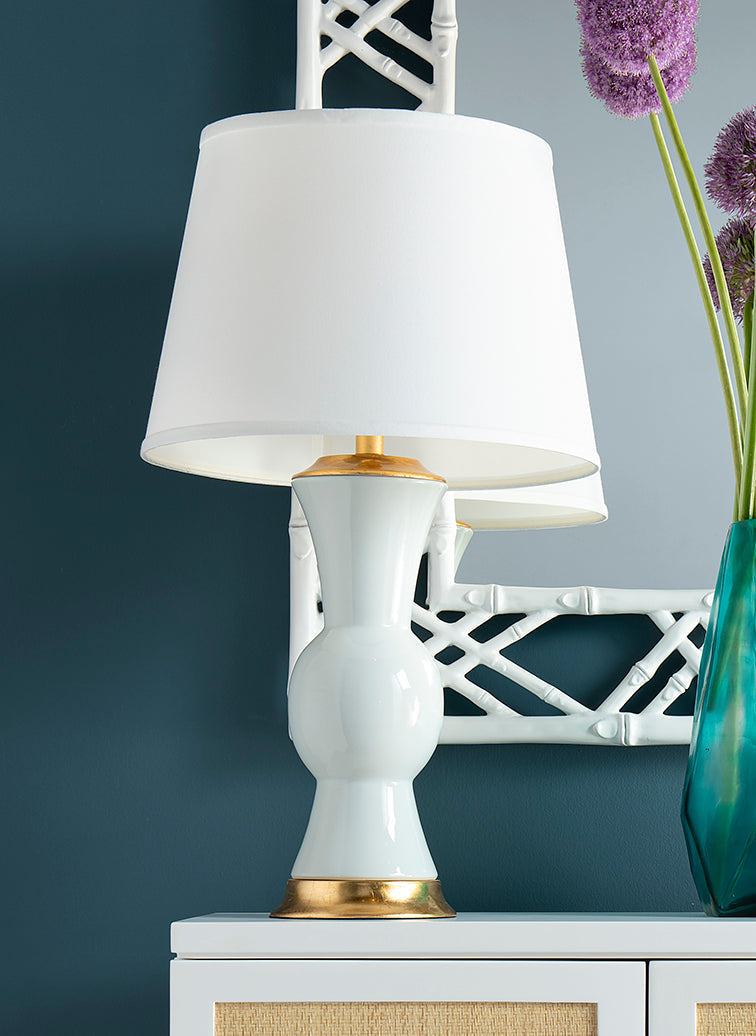 Clarissa Lamp (Lamp Only) - Antique White