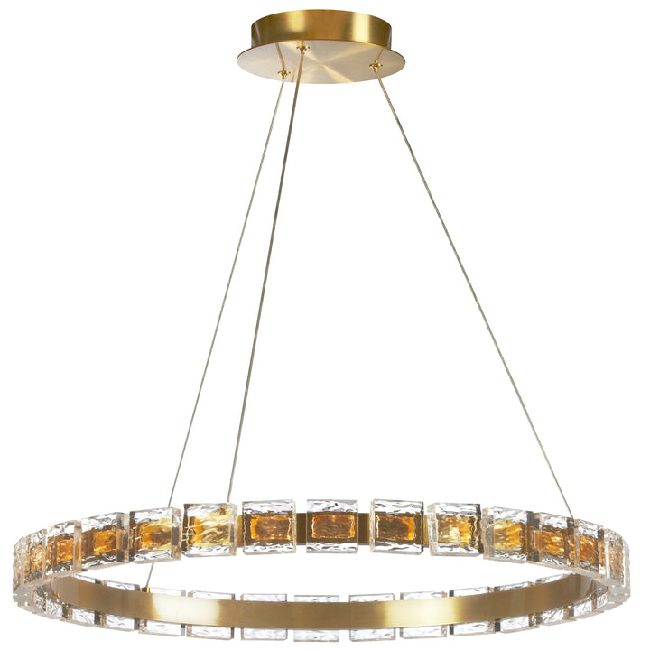 Dainolite 34W LED Camila Chandelier w/ Clear Acrylic