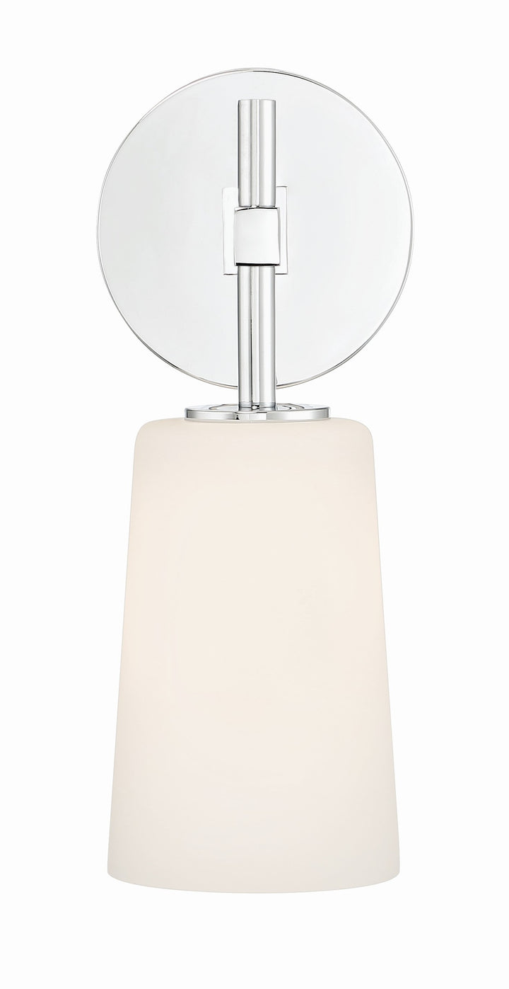 Crystorama Colton 1 Light Aged Brass Bathroom Vanity