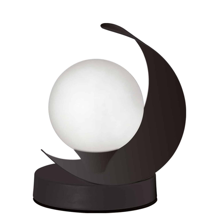 Dainolite 1 Light Table Lamp Matte Black Finish