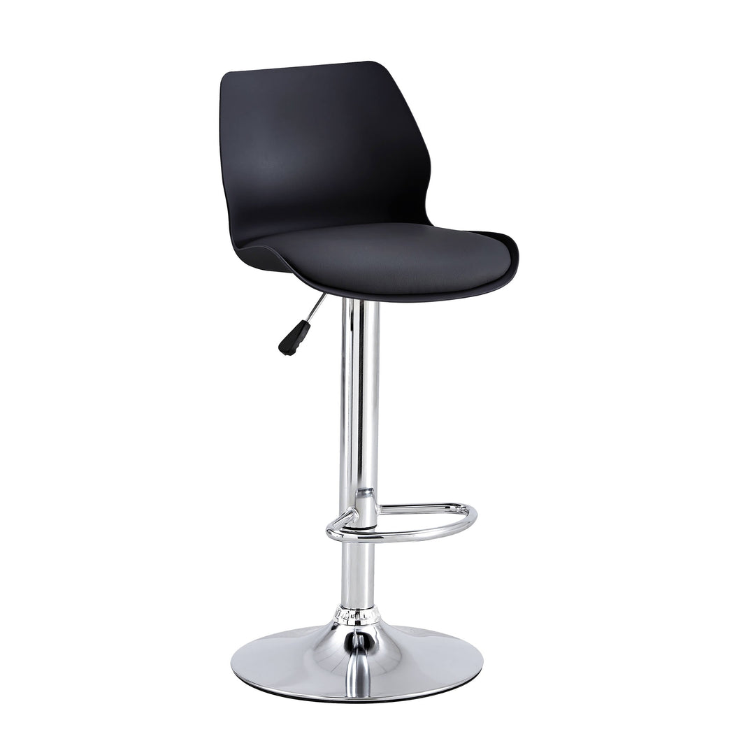 Finesse Decor Celestial Heights Adjustable - Set of Two Stools // Black