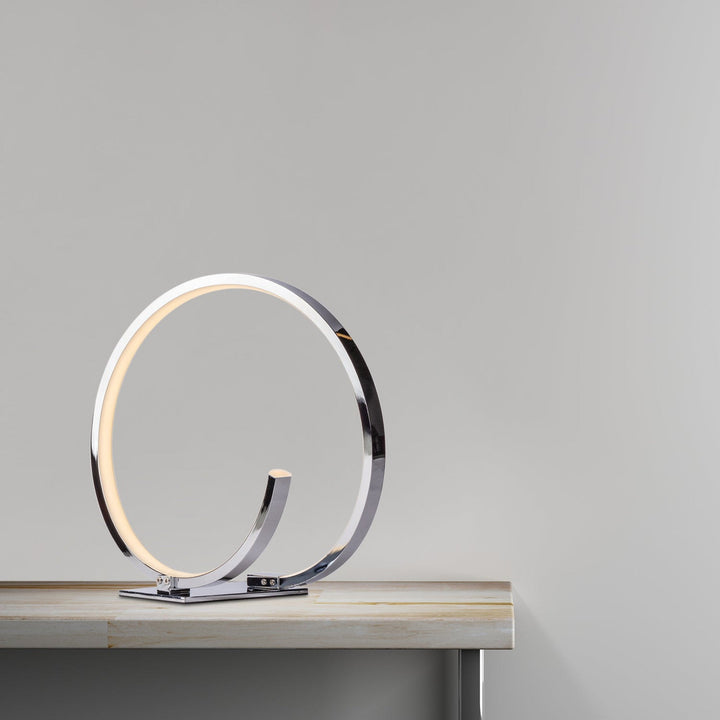 Circular Design Table Lamp // Led Strip