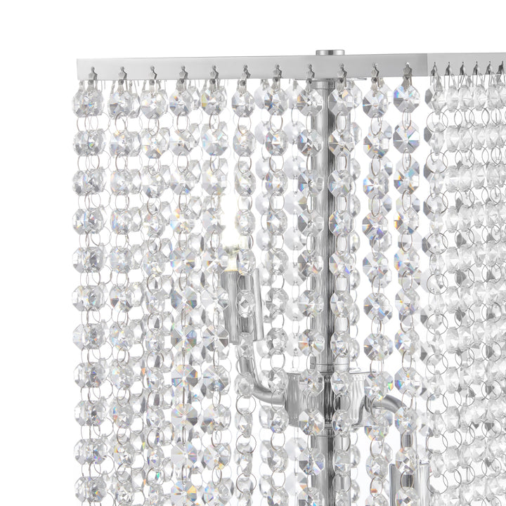 Crystal Strands Table Lamp // 2 Light