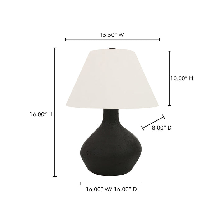 Hanna Table Lamp Black