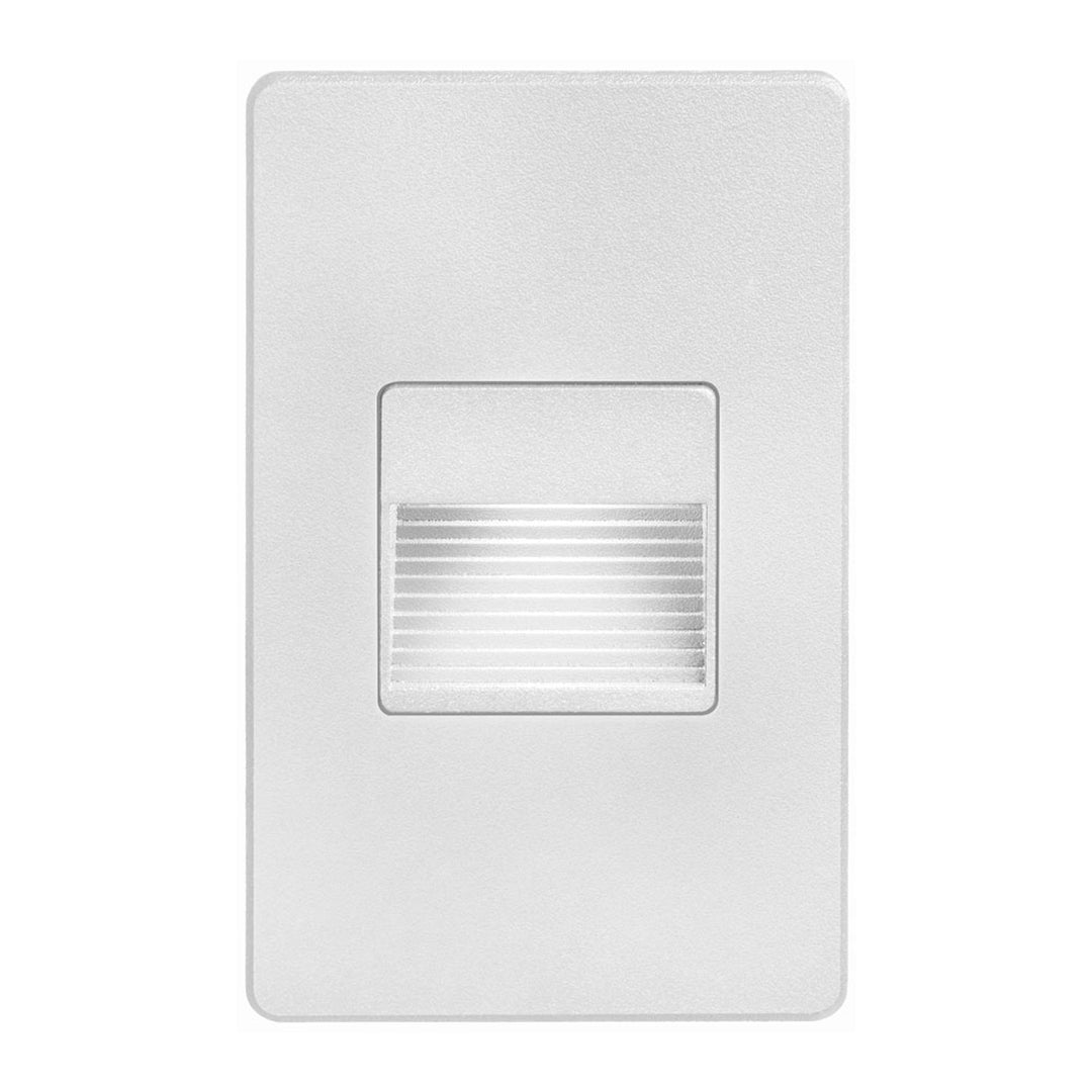 Dainolite 120VAC input, L125mmxW78mmxH37mm, 2700K, 3.3W IP65, Black Wall LED Light