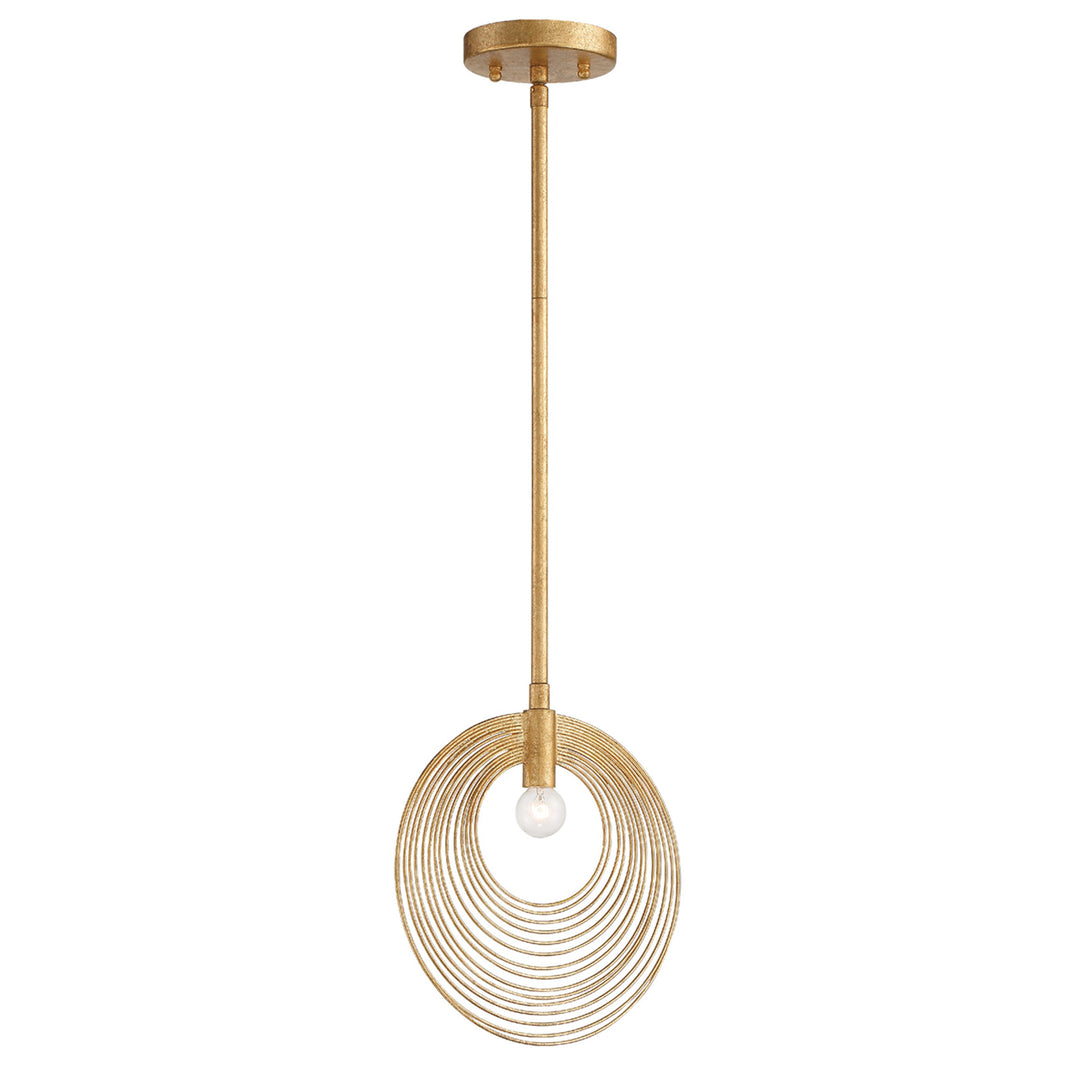 Doral 1 Light Forged Bronze Mini Pendant