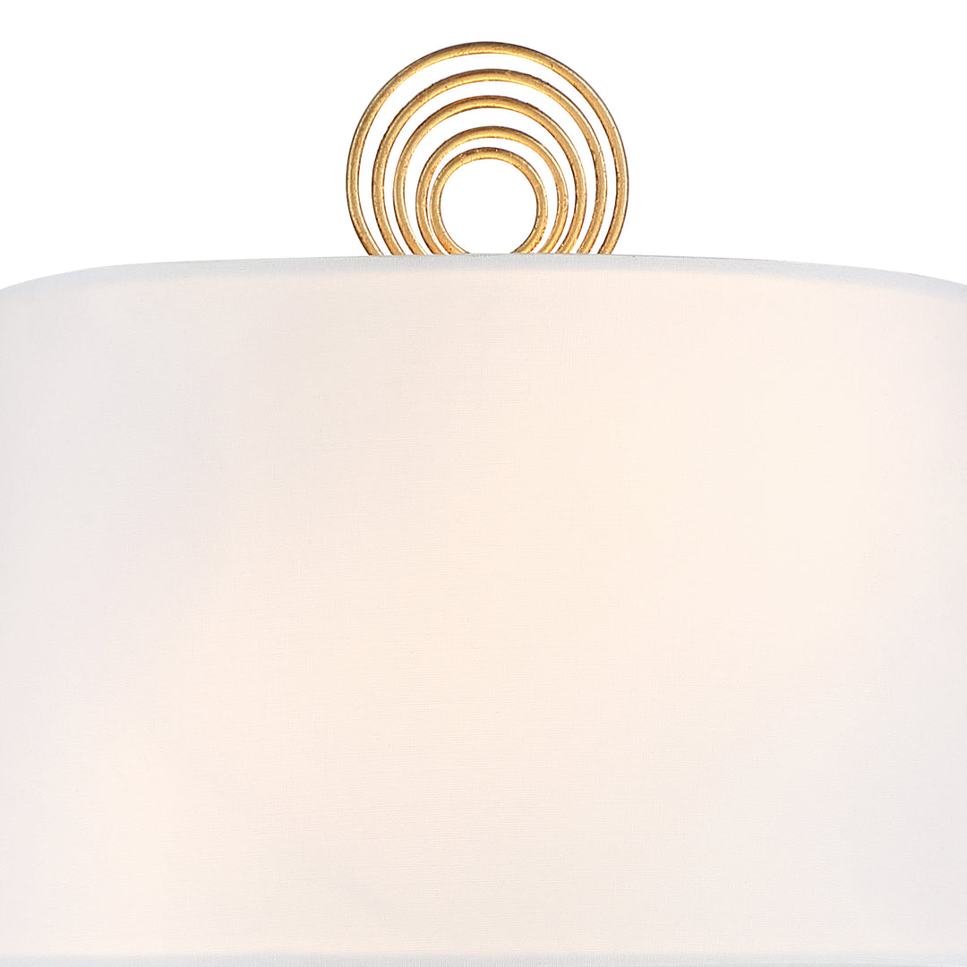 Crystorama Doral 2 Light Renaissance Gold Sconce