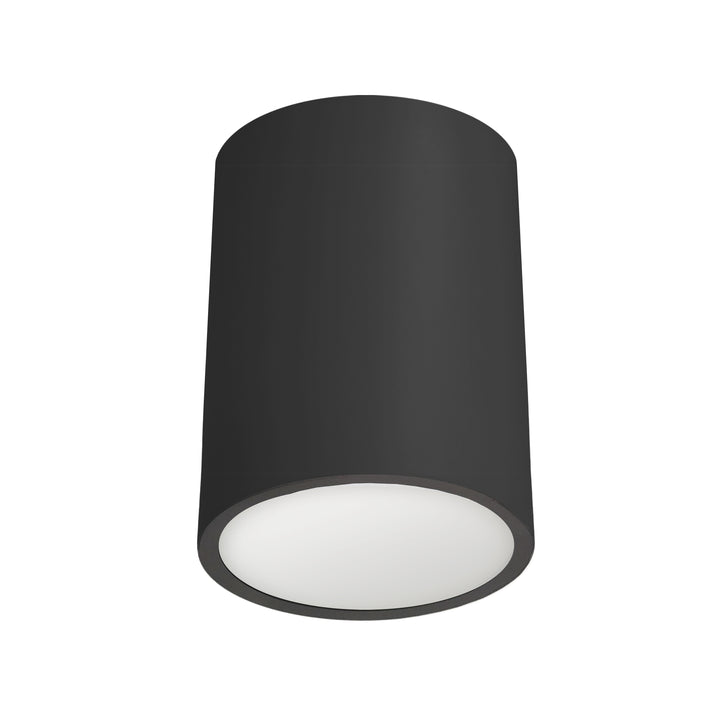 Dainolite 12W Flush Mount Aged Brass with Frosted Acrylic Diffuser