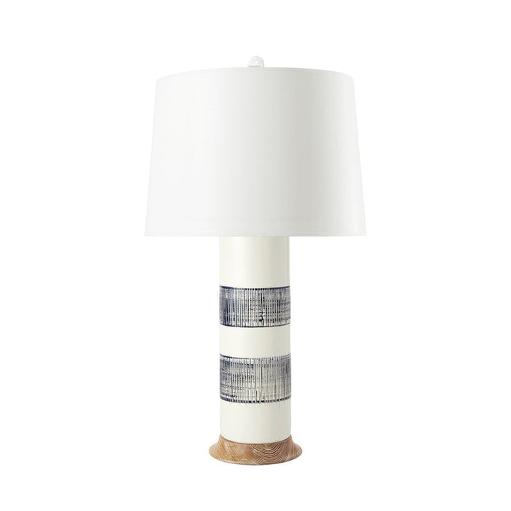 Elena Lamp (Lamp Only) - Blue and White