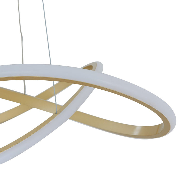 Edinburgh LED Chandelier // Gold