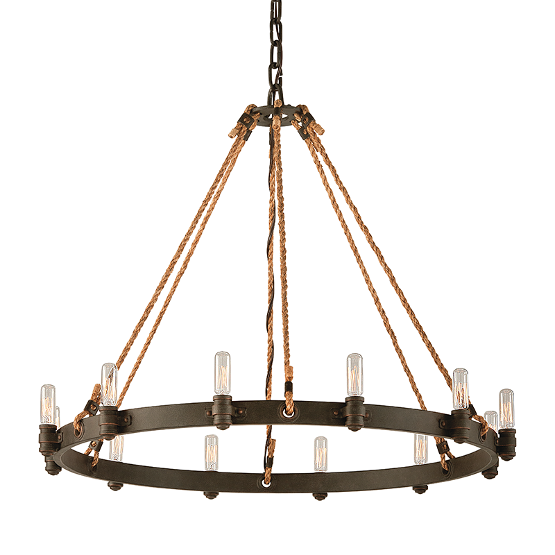 Pike Place Pendant 26" - Shipyard Bronze