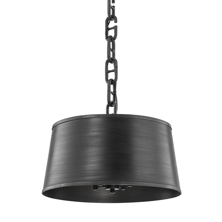 Admirals Row Pendant - Soft Off Black, 20"