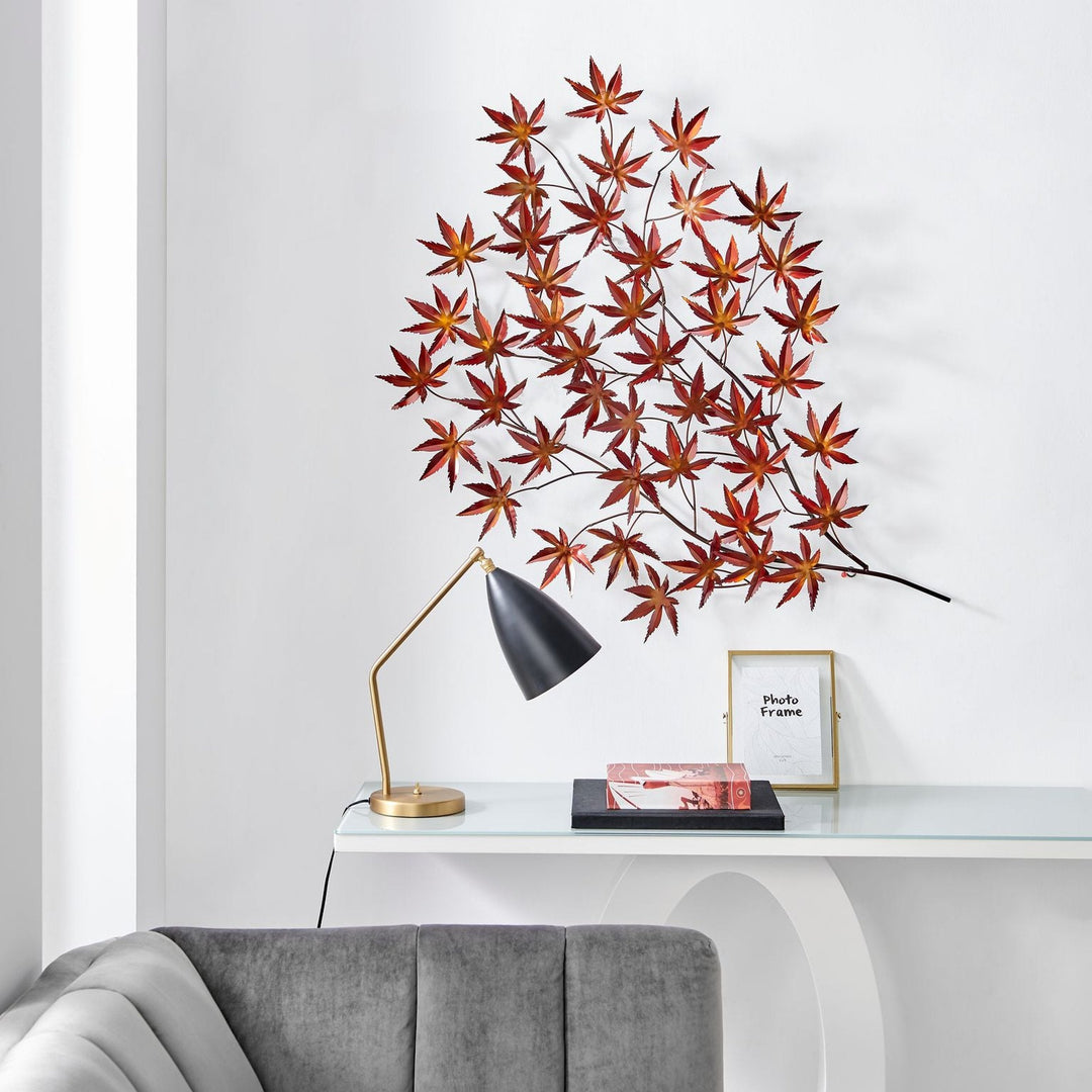 Fall Leaves Wall Art // Earthtones