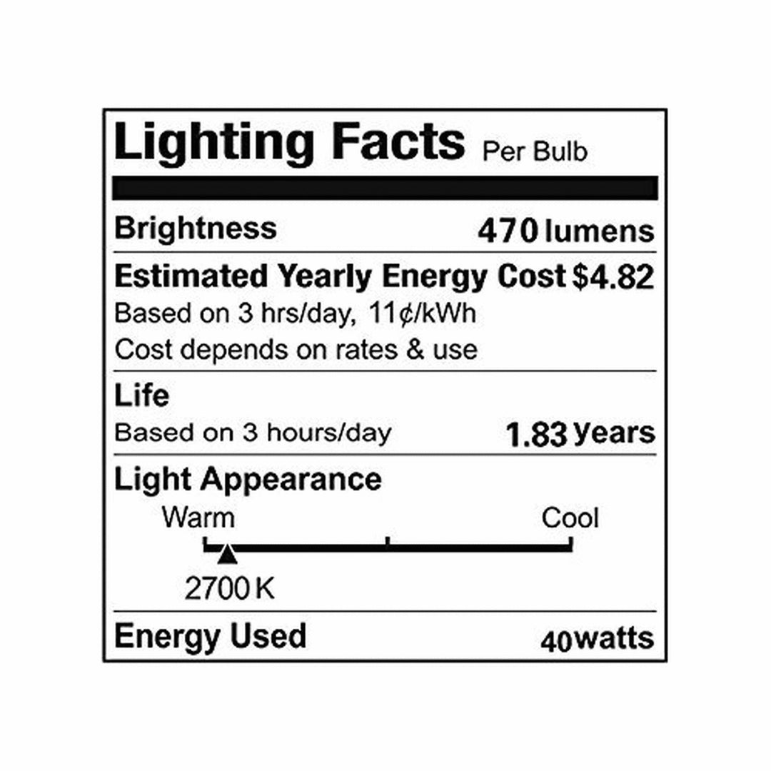 Finesse Decor G9- Halogen bulb, 40 watts