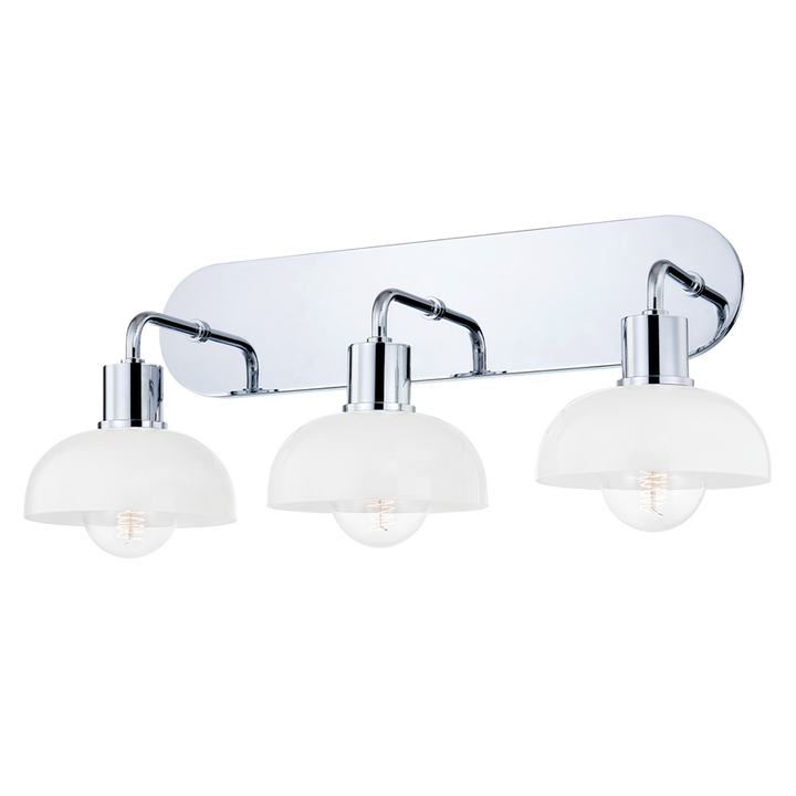 Kyla 3 Light Bath And Vanity - Polished Chrome