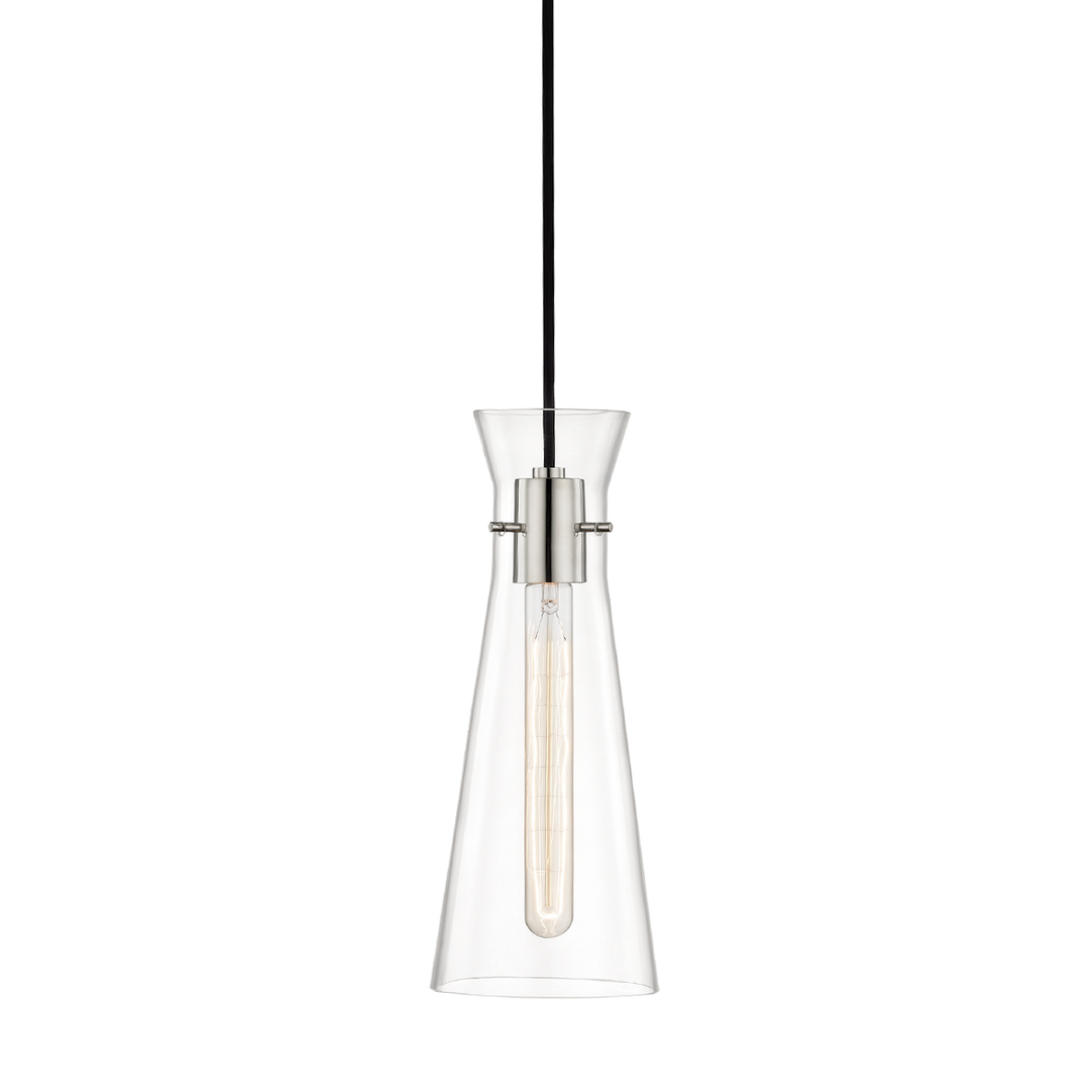 Anya Pendant - Polished Nickel