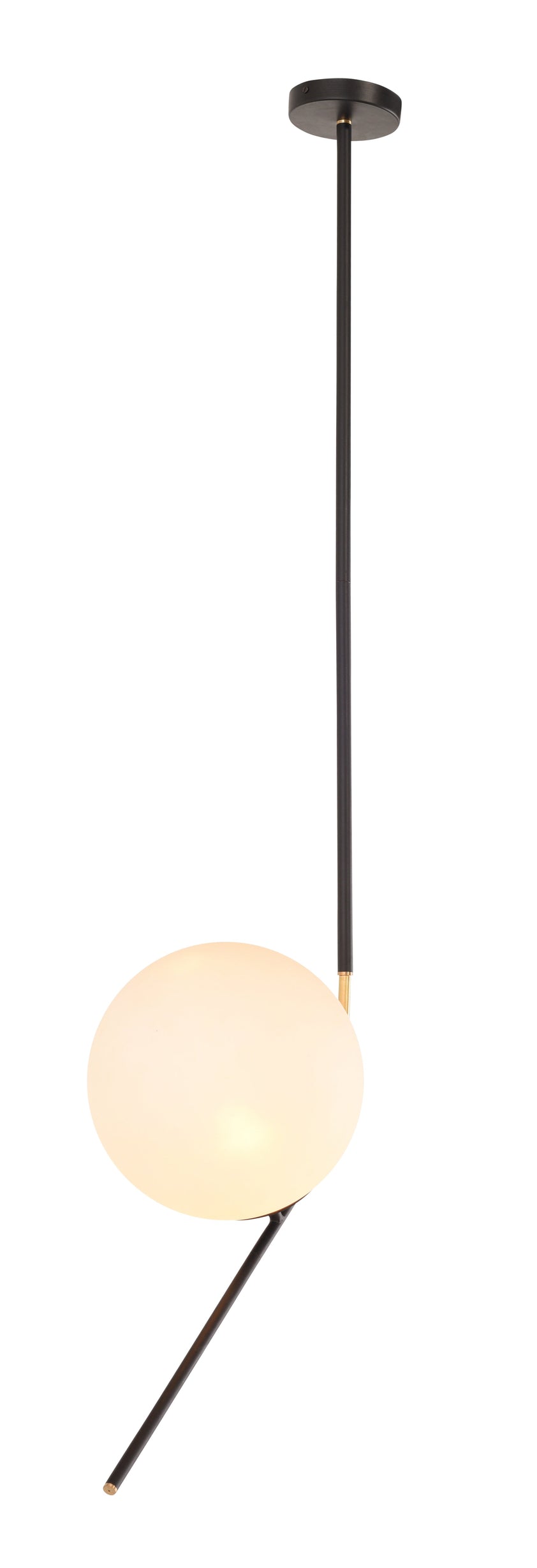 Declan Pendant Lighting - White, 15.3in