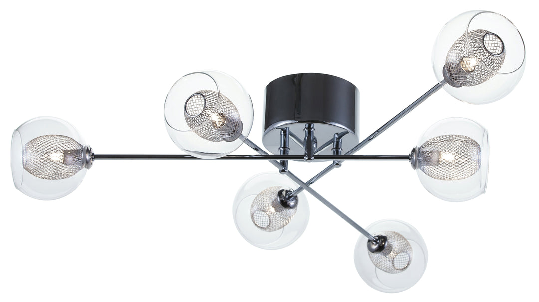 Estelle 6 Ceiling Lighting - Clear