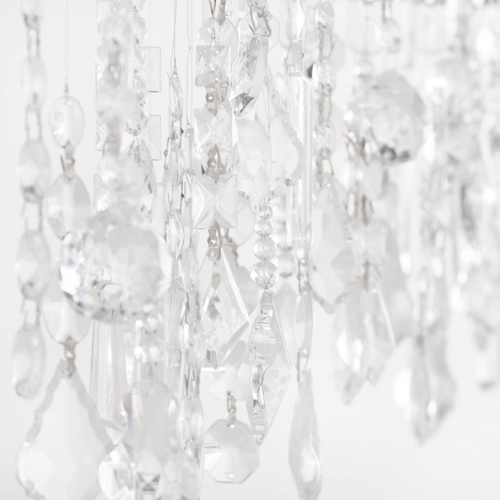 Crystal Linear Pendant Lighting - Clear