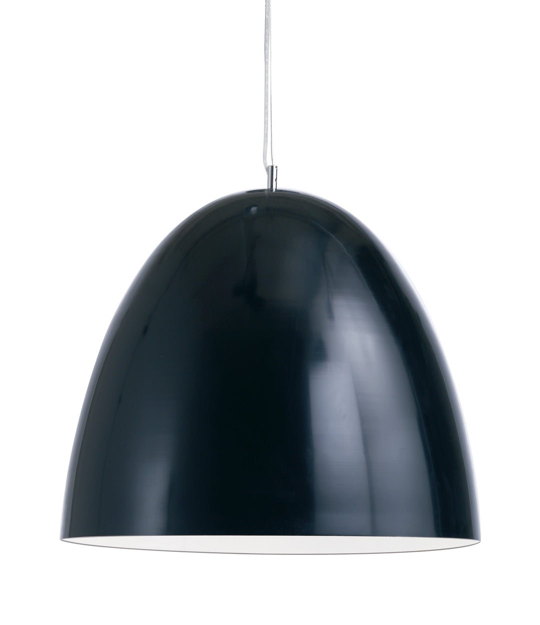 Dome Pendant Lighting - Black, 16in