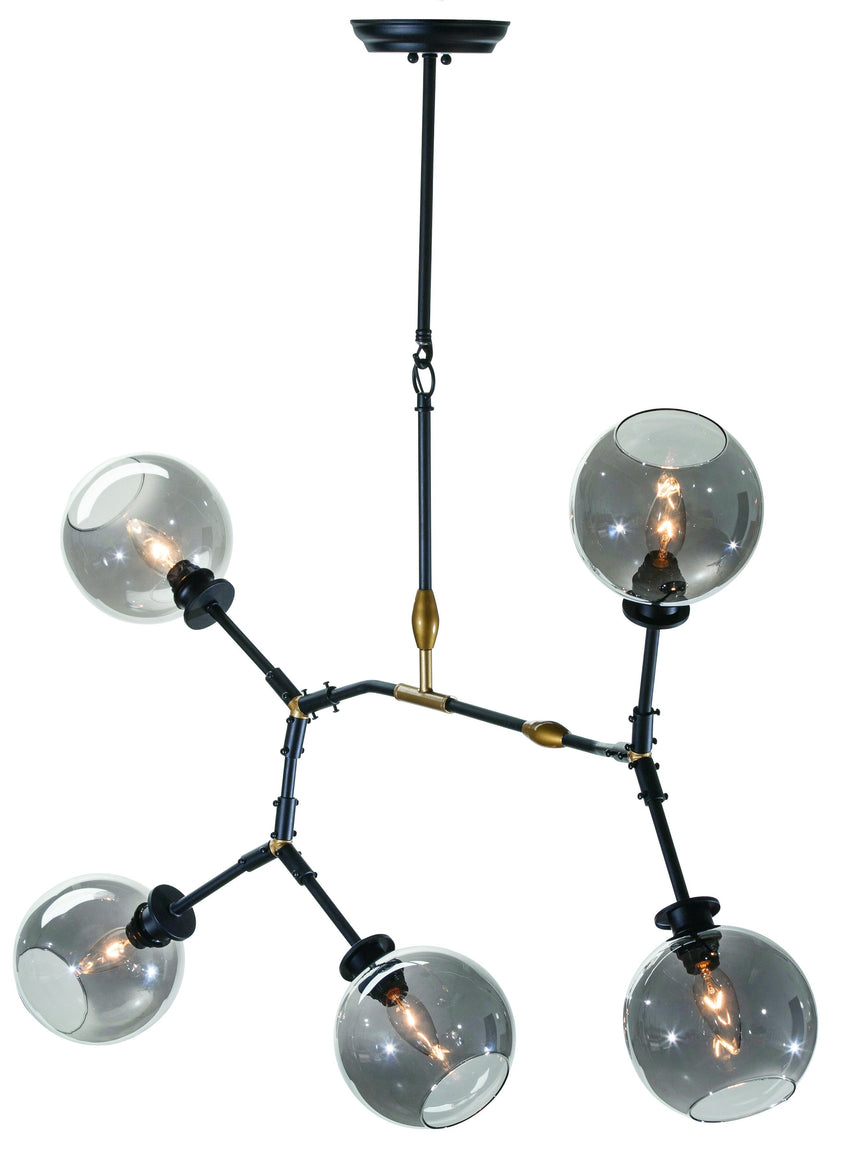 Atom 5 Pendant Lighting - Grey