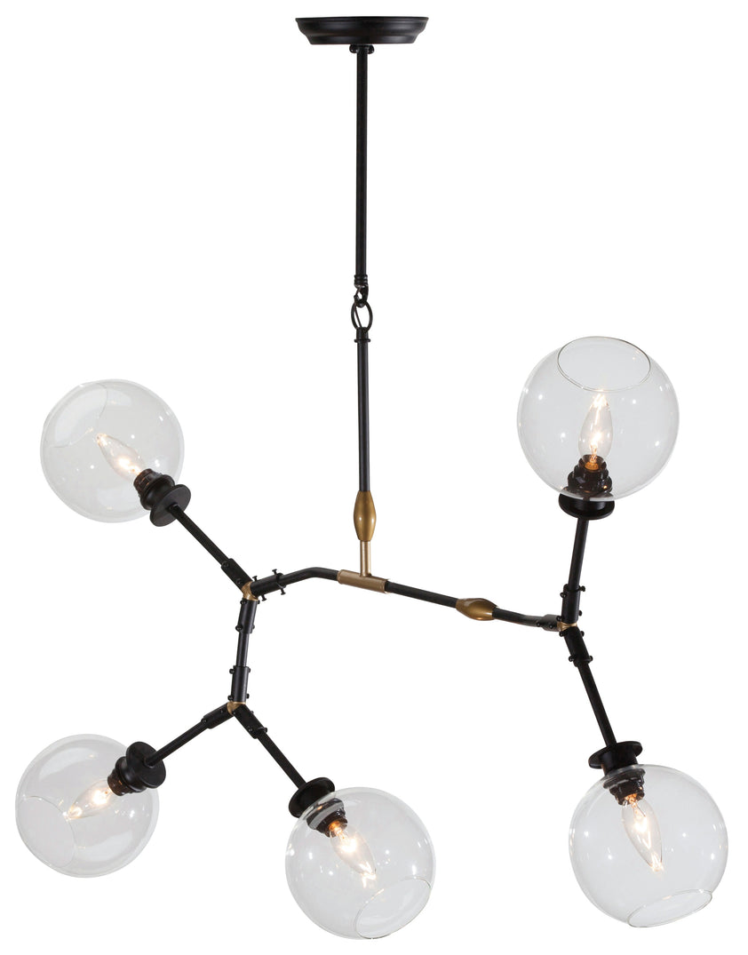 Atom 5 Pendant Lighting - Clear