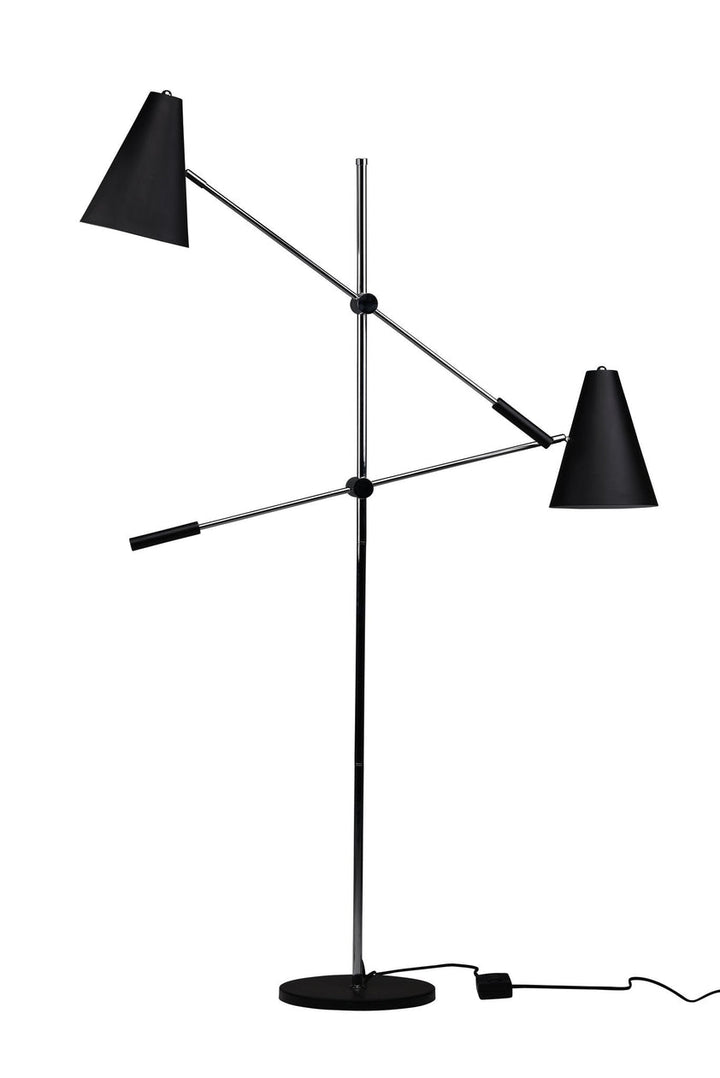 Tivat Floor Lighting - Black, 12in