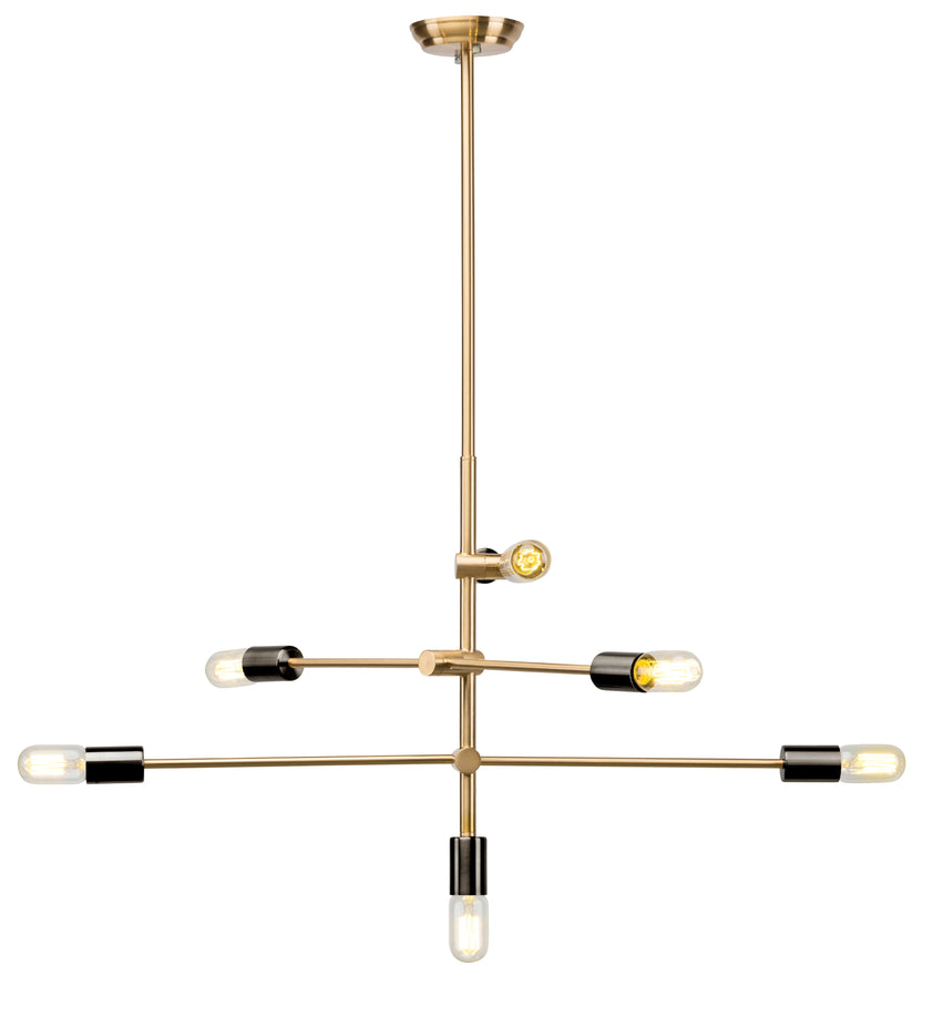 Byron Pendant Lighting - Antique Brass