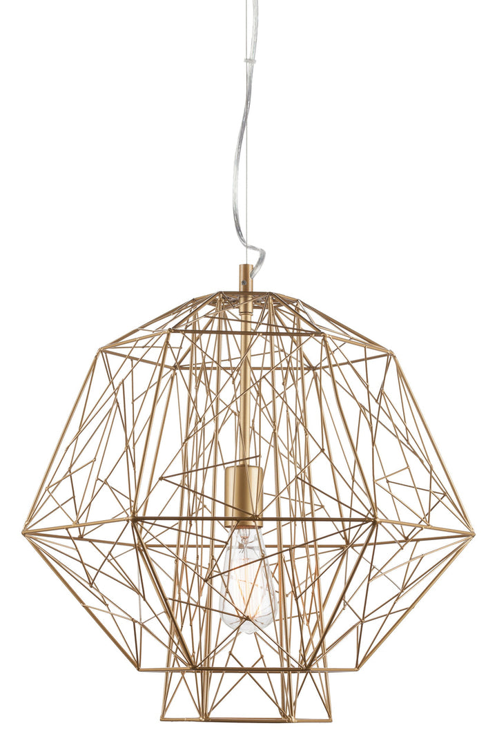 Zeus Pendant Lighting - Gold, 20in