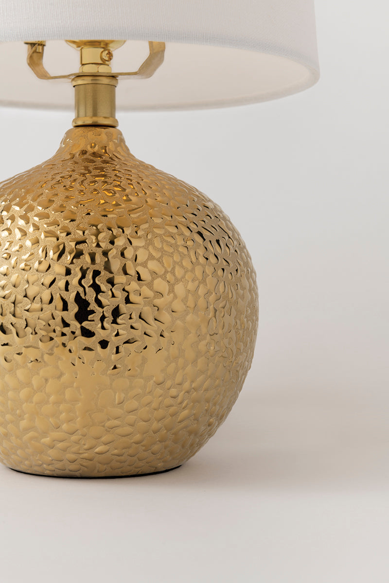 Heather Table Lamp - Gold