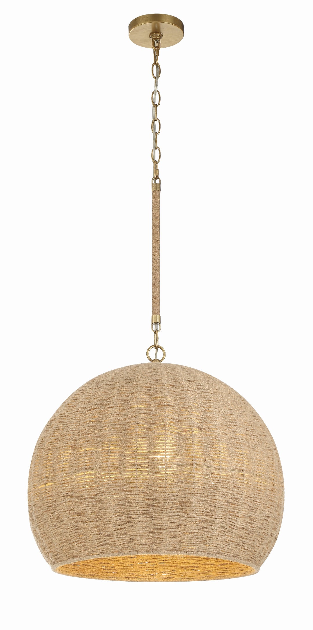 Jace 3 Light Soft Gold Chandelier