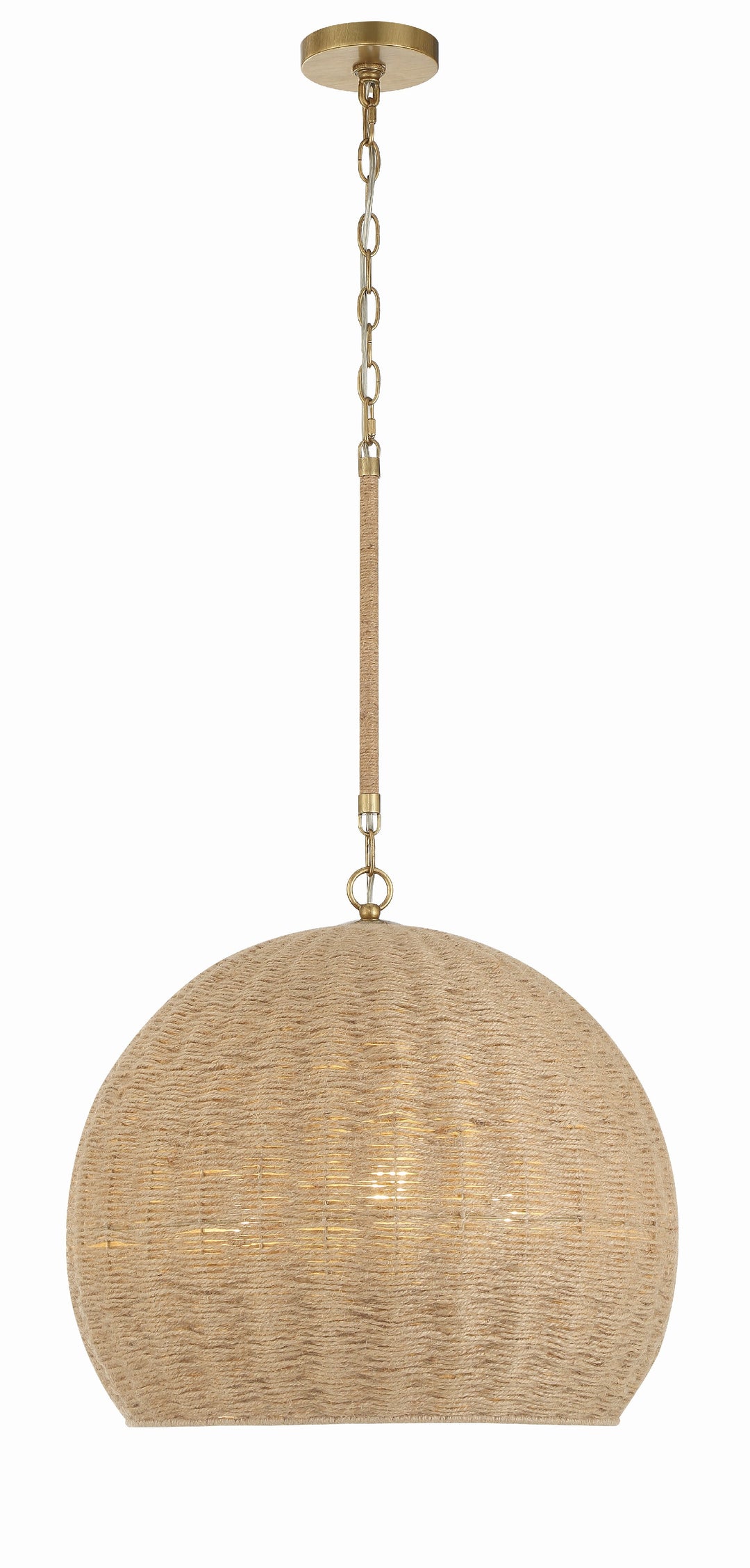 Crystorama Jace 3 Light Soft Gold Chandelier