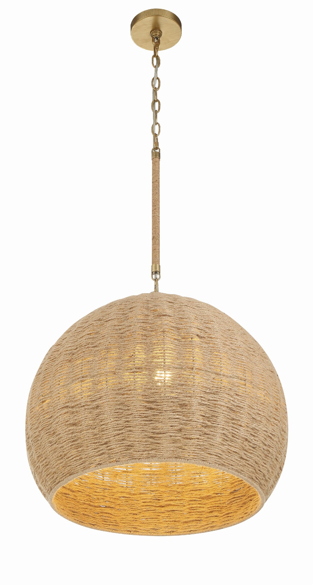 Crystorama Jace 3 Light Soft Gold Chandelier