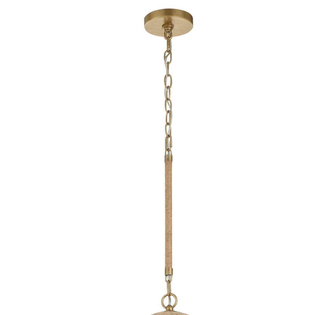 Crystorama Jace 3 Light Soft Gold Chandelier