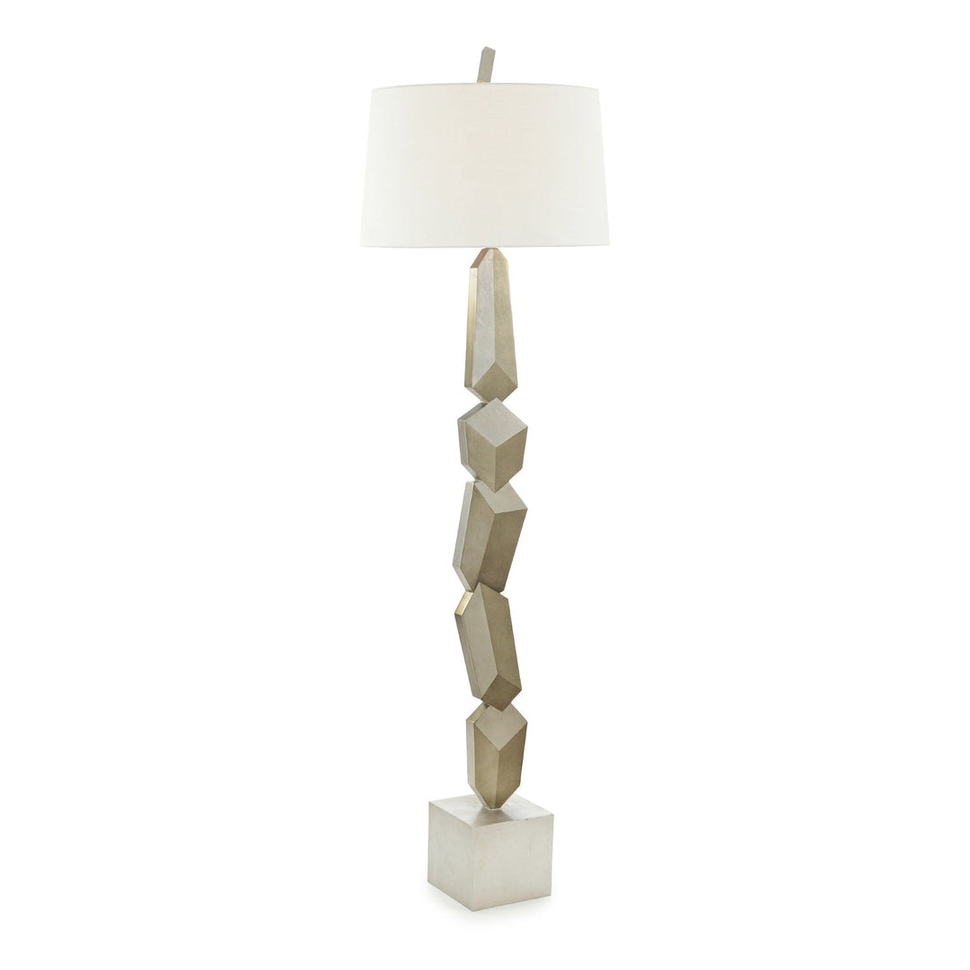 Trompe-L'Oeil Silver Floor Lamp