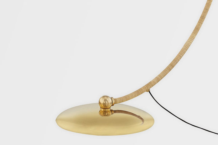 Montague Floor Lamp - Aged Brass