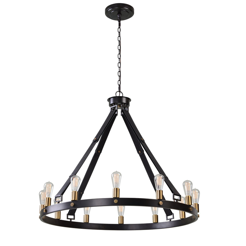 Marlow 12 Light Circle Chandelier