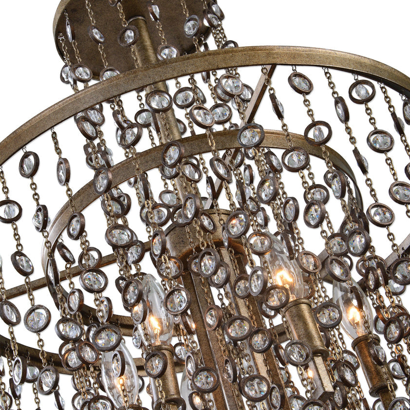 Valka 6 Light Crystal Chandelier