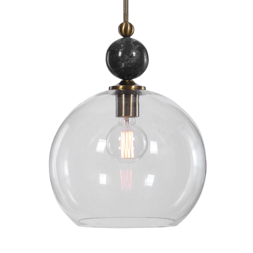 Mendota 1 Light Glass Pendant