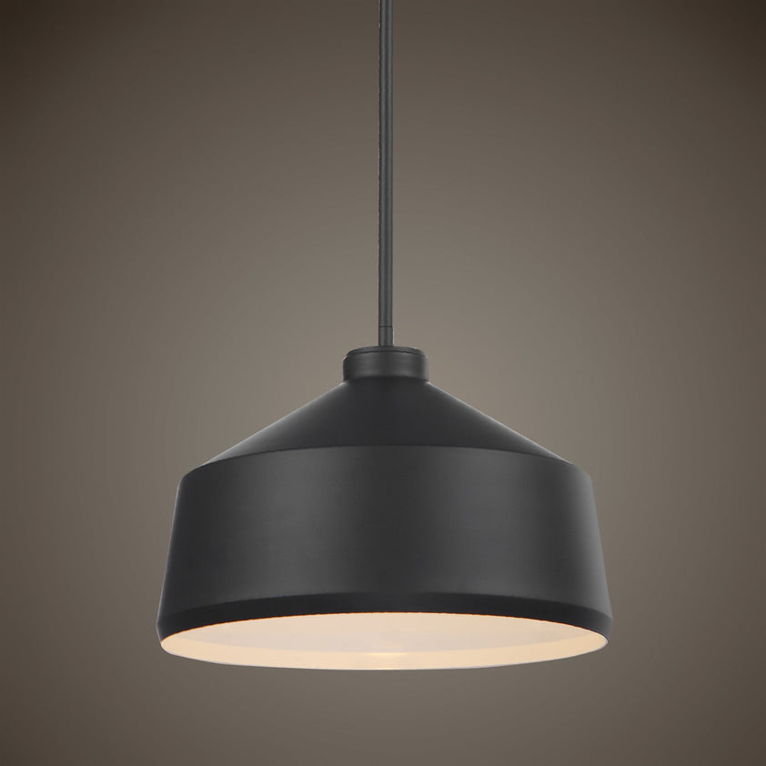 Holgate 1 Light Black Pendant